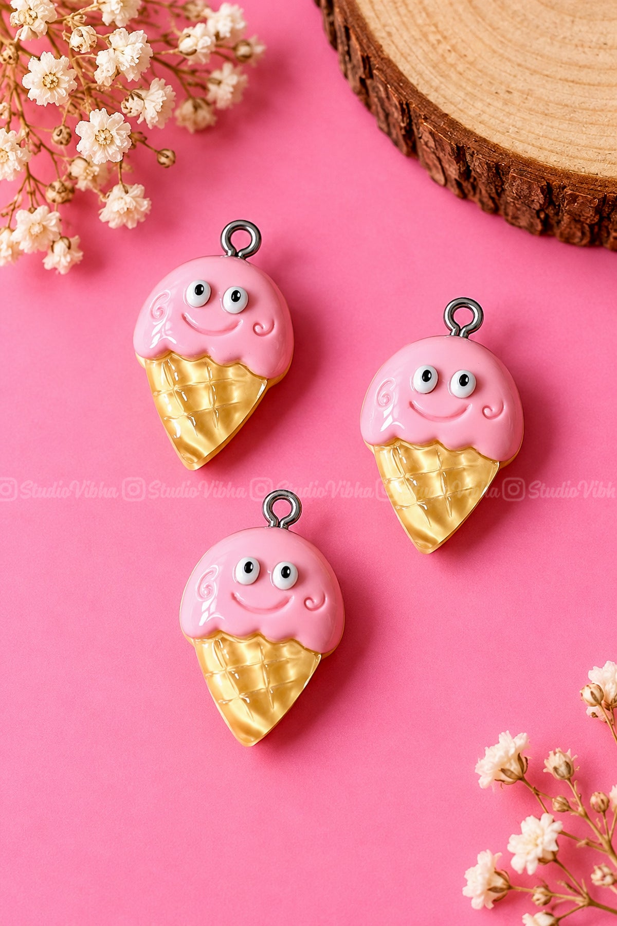 Cone Ice cream π¦ ~ Resin charms