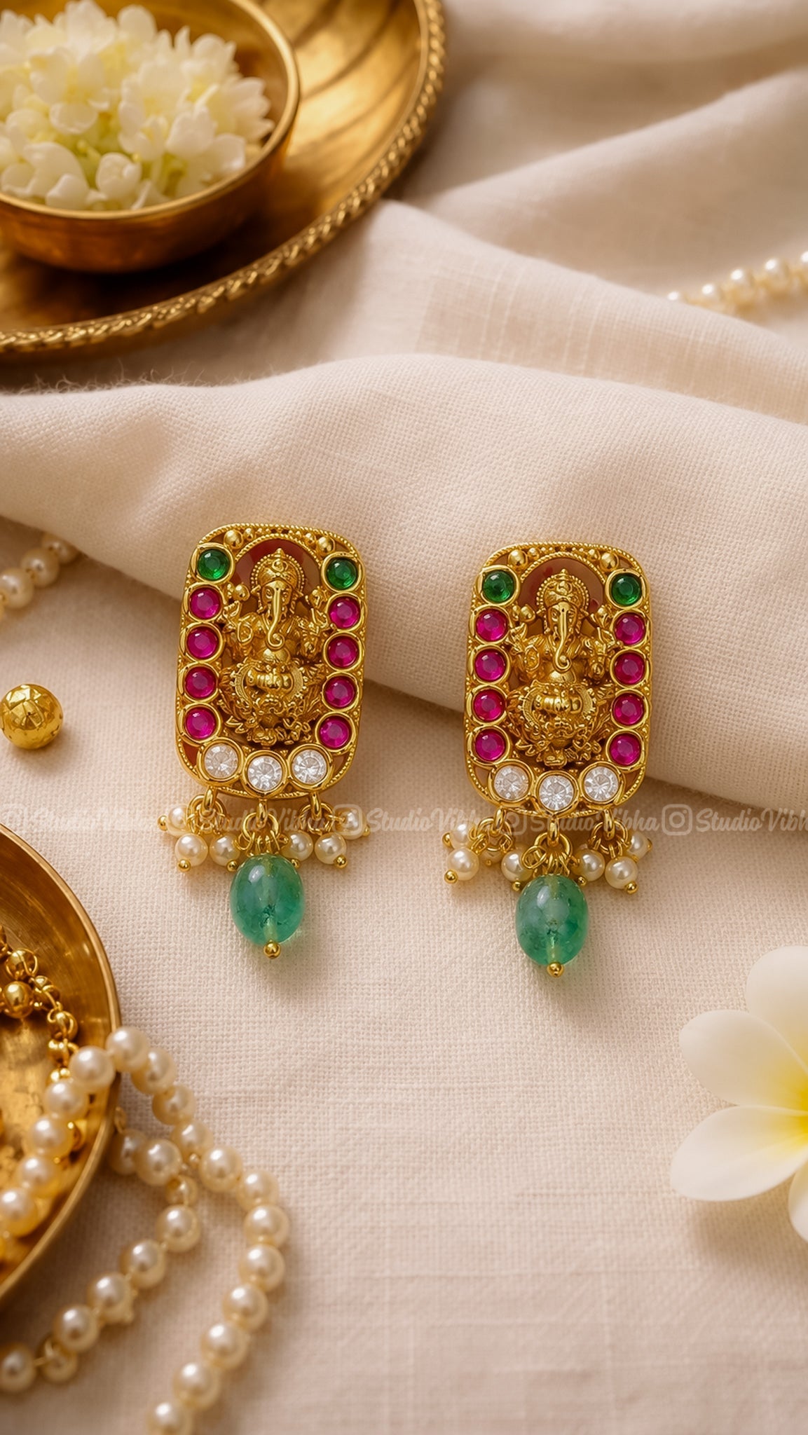 Ganesha Studs