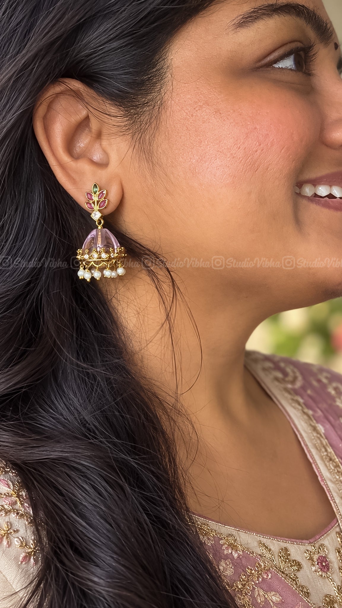 Varnika ~ Interchangeable Jelly Jhumkas