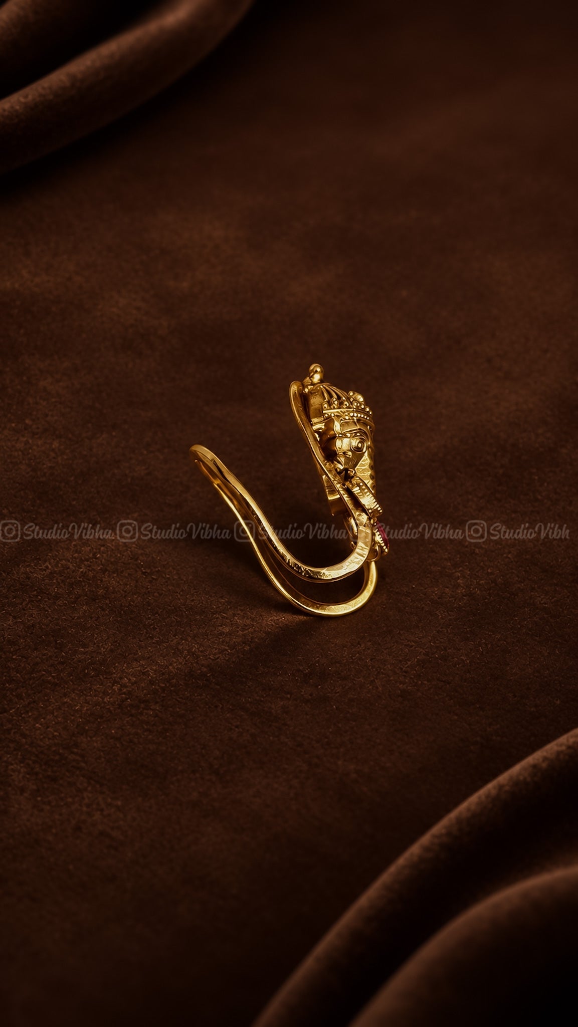 Vintage Vinayagar Neli Ring