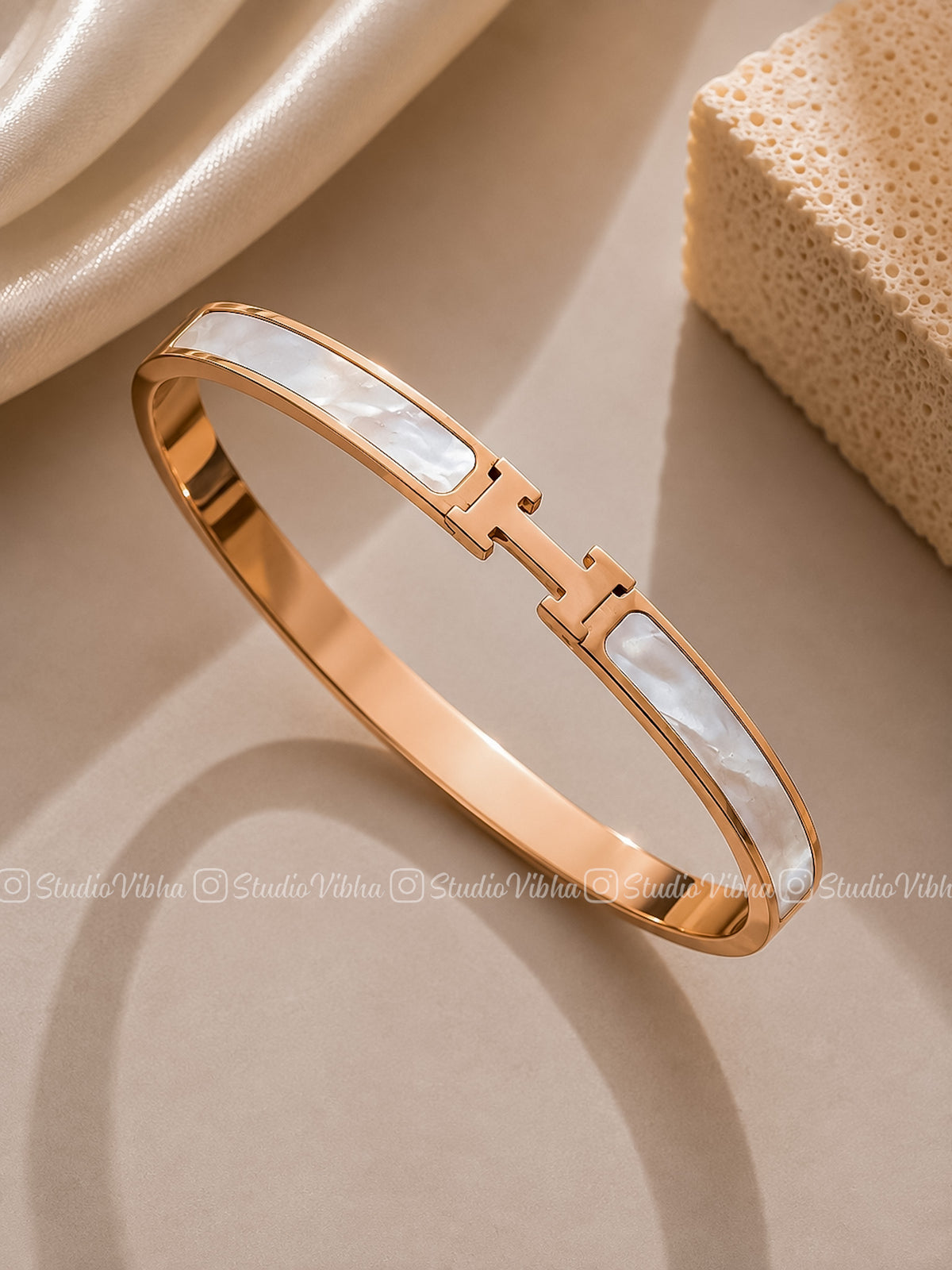 Rosé Opaline - SS Bracelet