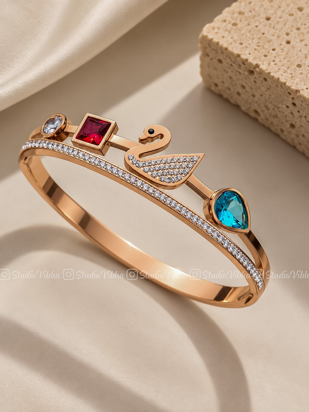 Rosegold & Stainless Steel bracelets