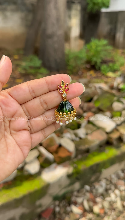 Varnika ~ Interchangeable Jelly Jhumkas