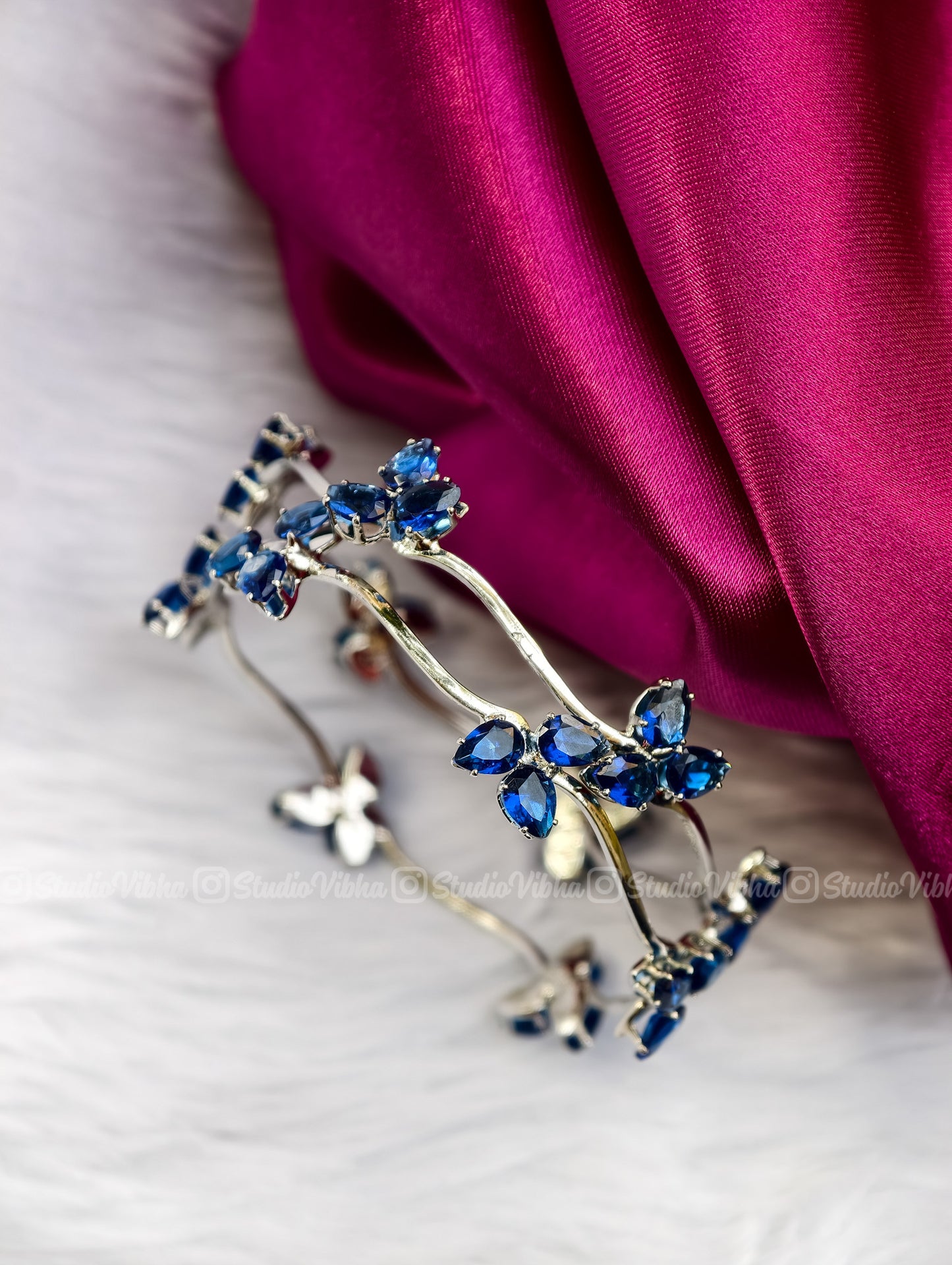 Curvy Leaf AD bangles