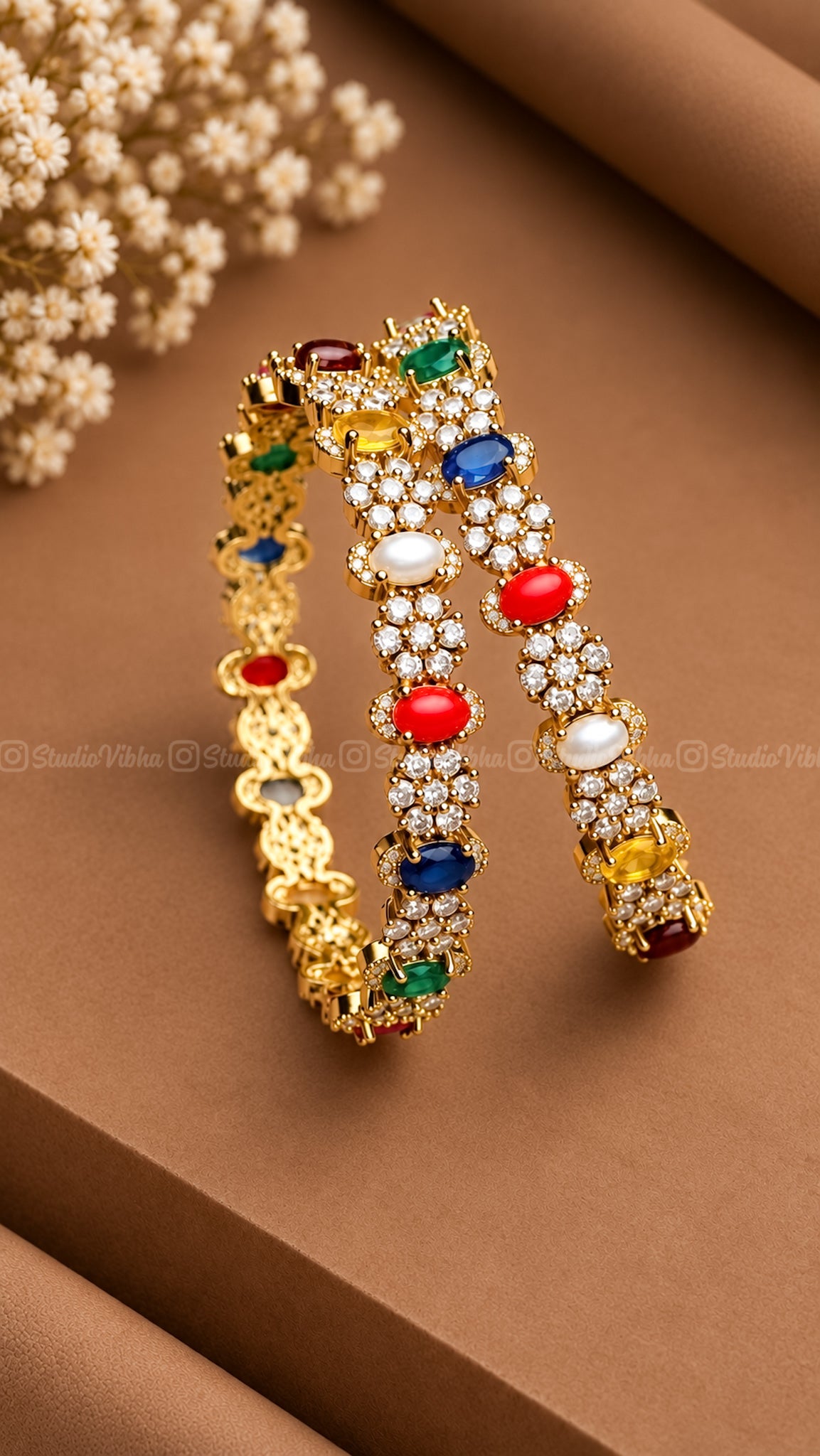 Nayan ~ Navaratna Bangles