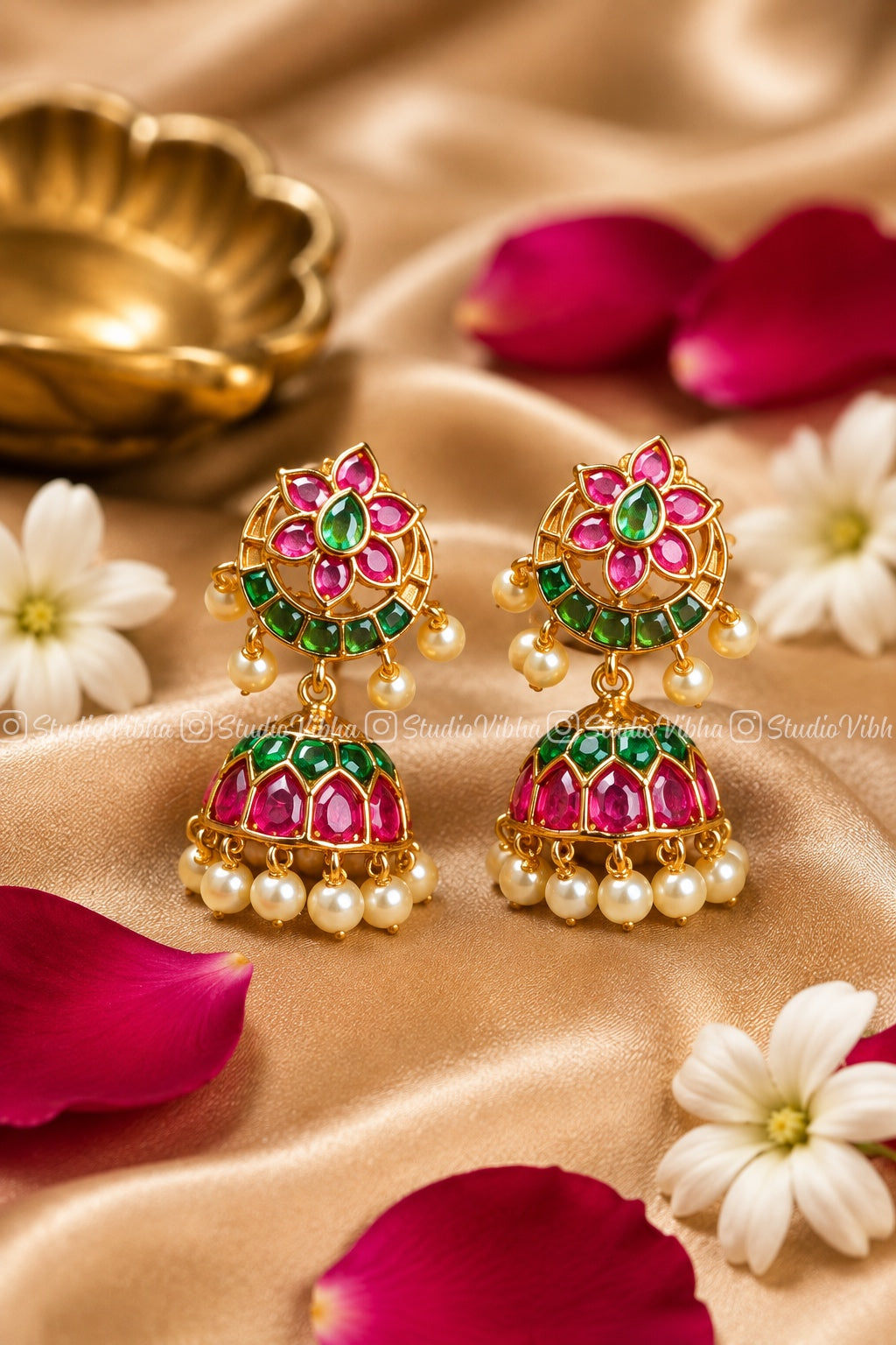 Kemp Chandbali Jhumka