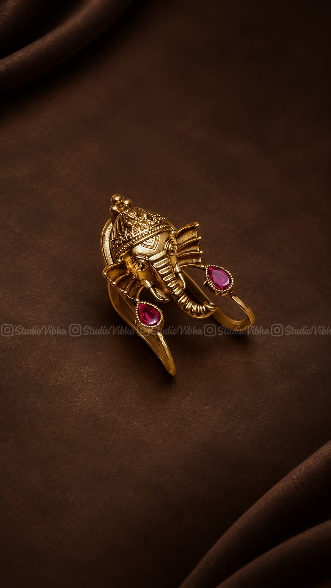Vintage Vinayagar Neli Ring