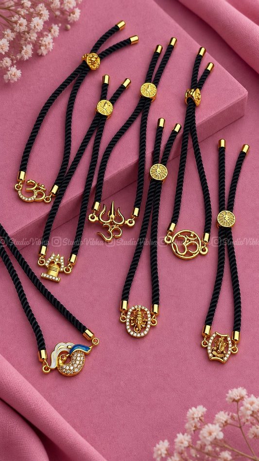 Aaradhya ~ Divine drawstring bracelet