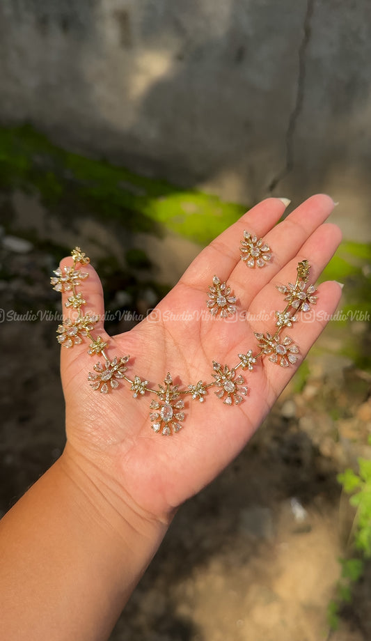 Ziya ~ Mini Mozonite Necklace