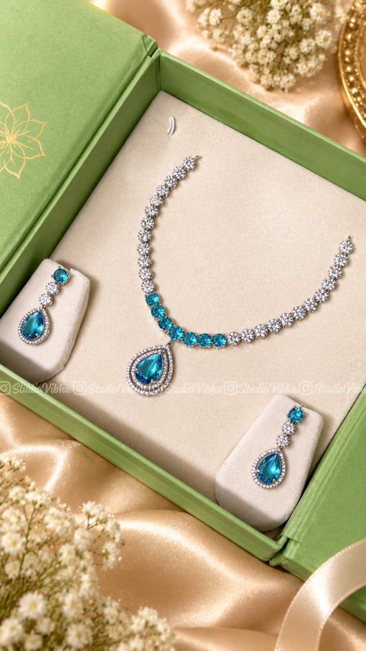 Lustre Drop - AD Crystal Neckset