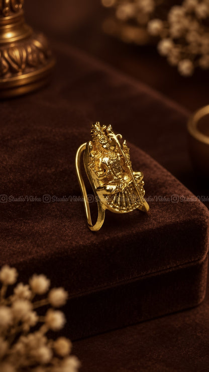 Kamakshi Amman ~ Vintage Neli rings