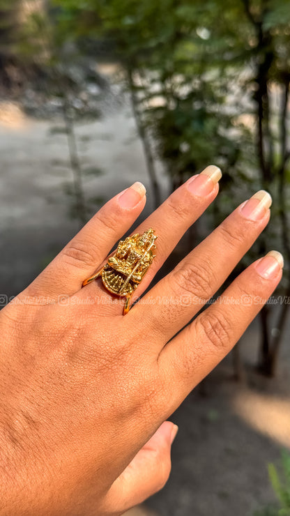 Kamakshi Amman ~ Vintage Neli rings