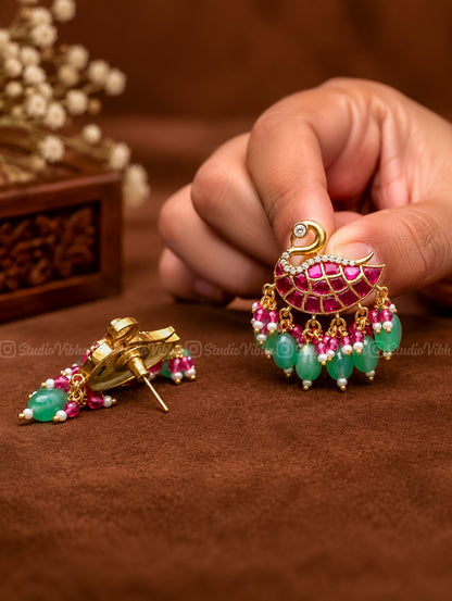 Annam ~ Jadau Kundan studs