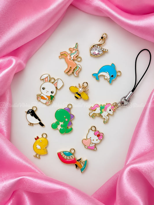 Fauna ~ Zoo Metal charms