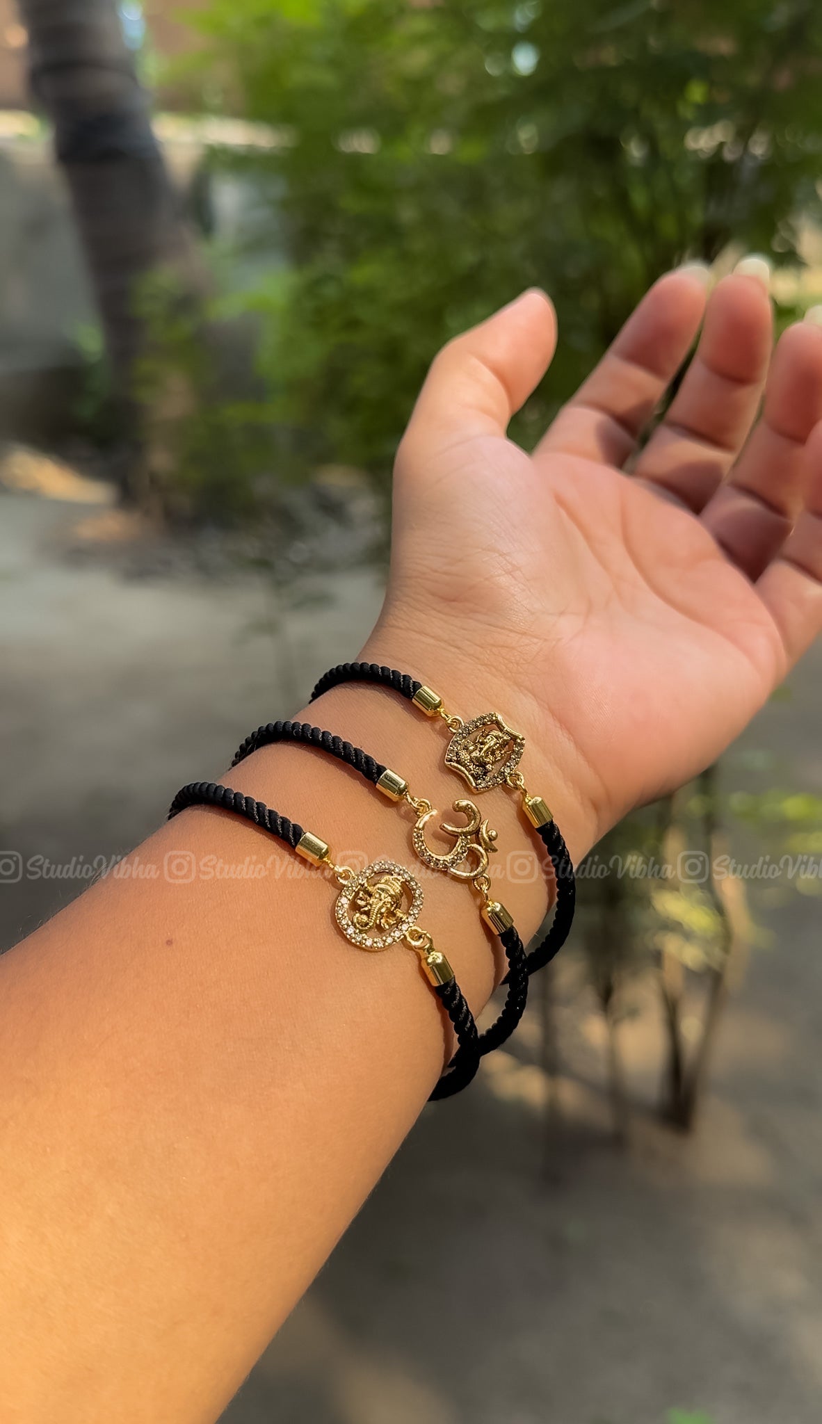 Aaradhya ~ Divine drawstring bracelet