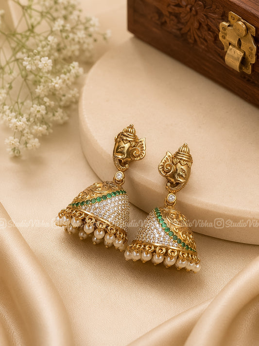 Ganesha Jhumkas