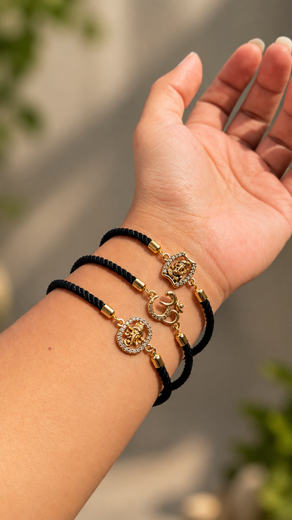 Aaradhya ~ Divine drawstring bracelet