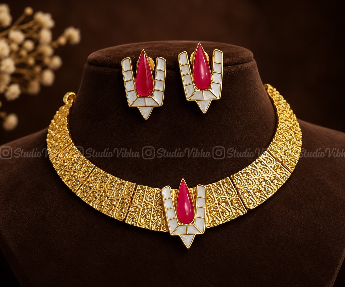 Perumal ~ Traditional necklace