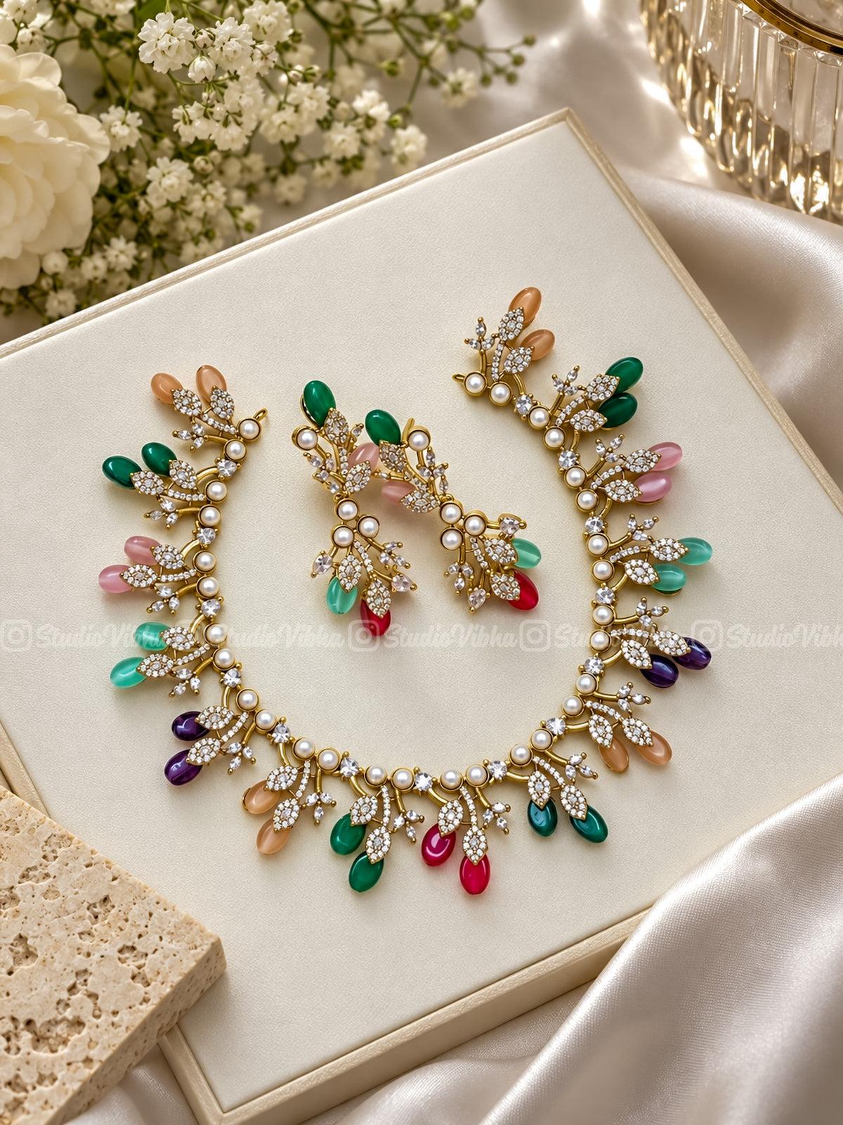 Zariya - Mozonite Neckset