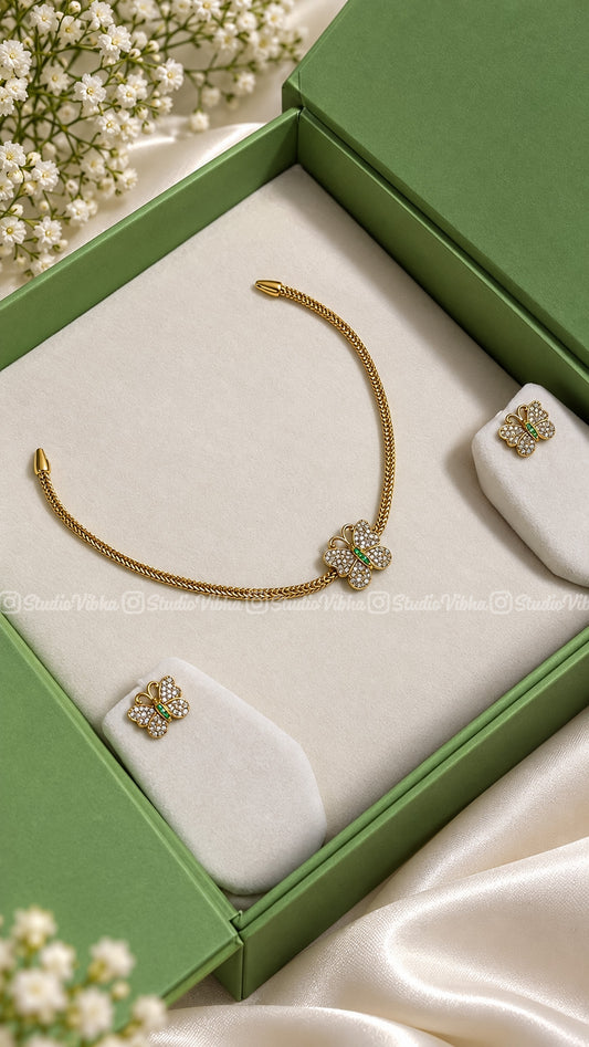 Butterfly - Mini AD Neckset