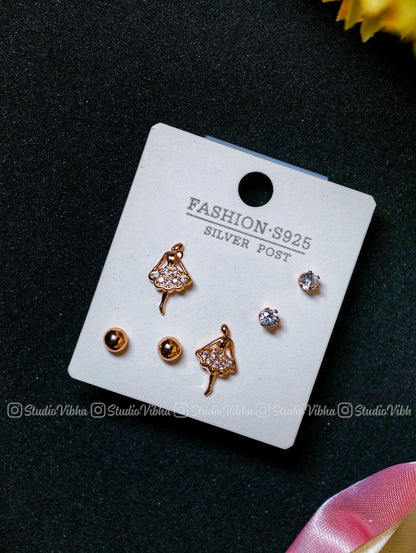 Secondary earring - Ballerina