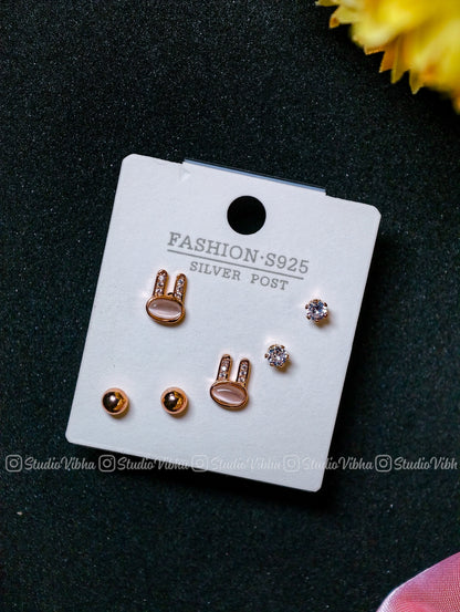 Secondary earring - Bunny