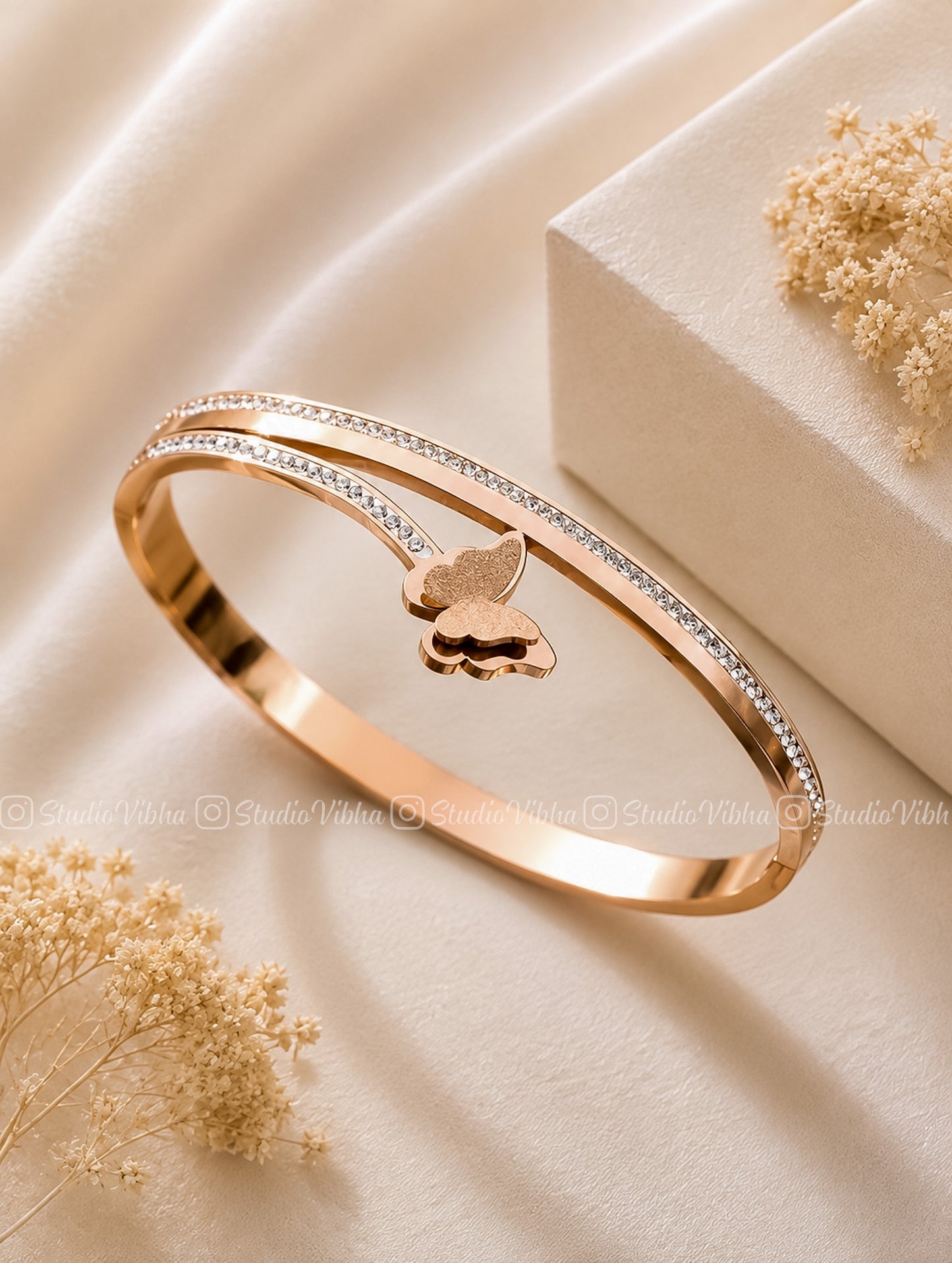 Rosé Whisper - SS Bracelet