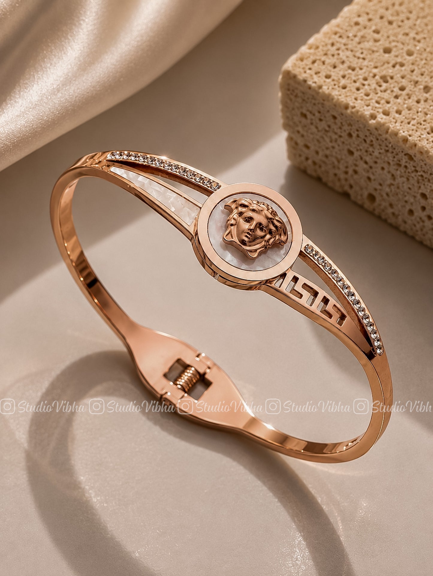 Rosé Medusa - SS Bracelet