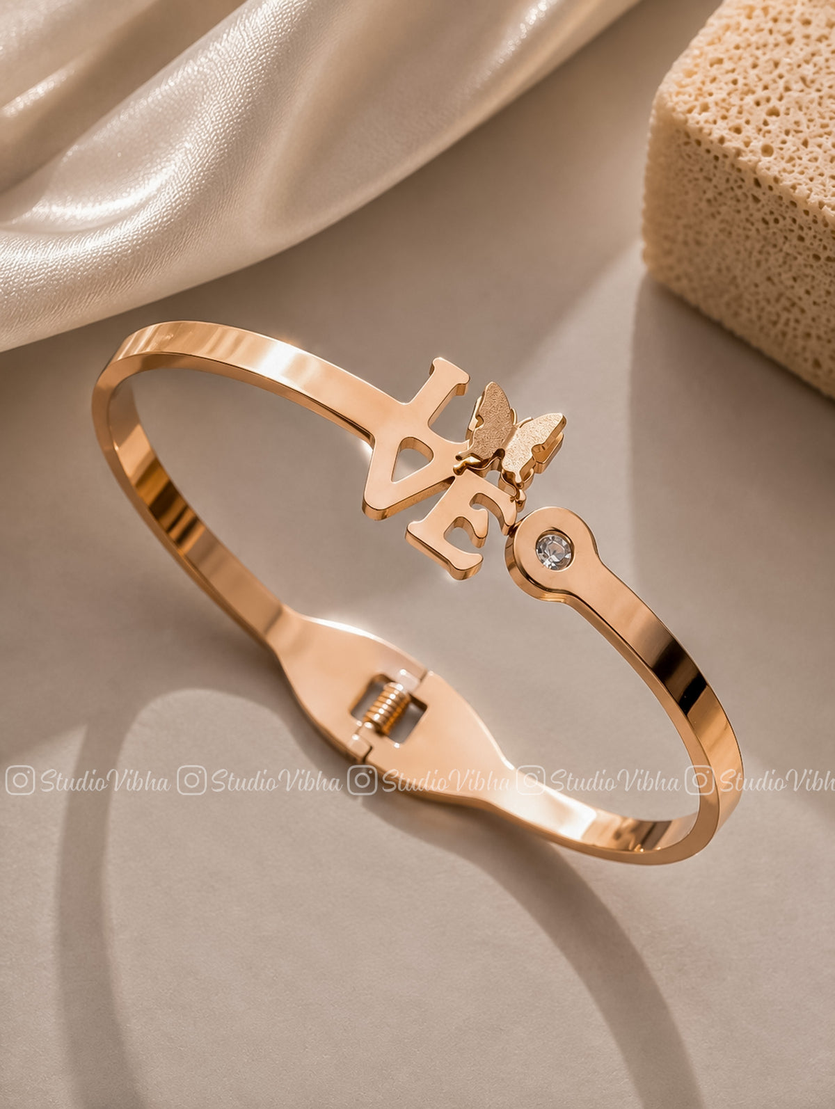 Rosé Papillon - SS Bracelet
