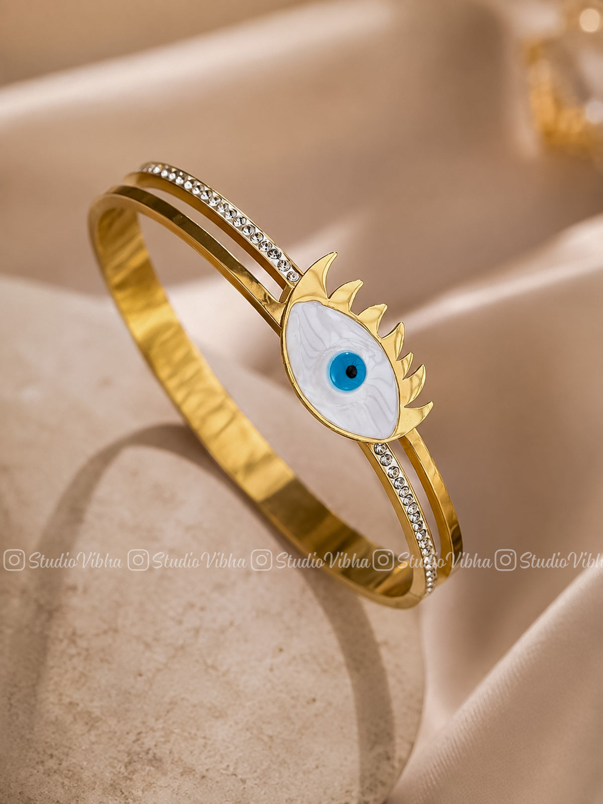 Evil Eye bracelet - Gold shade