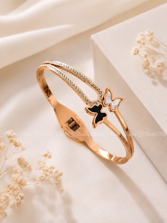 Rosé Papillon Noir - SS Bracelet