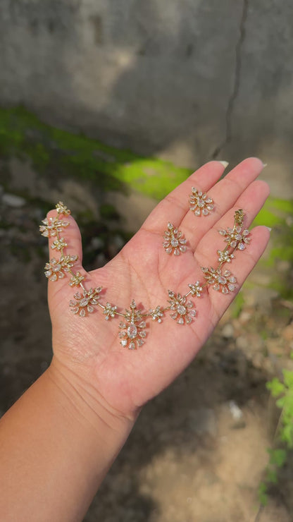 Ziya ~ Mini Mozonite Necklace
