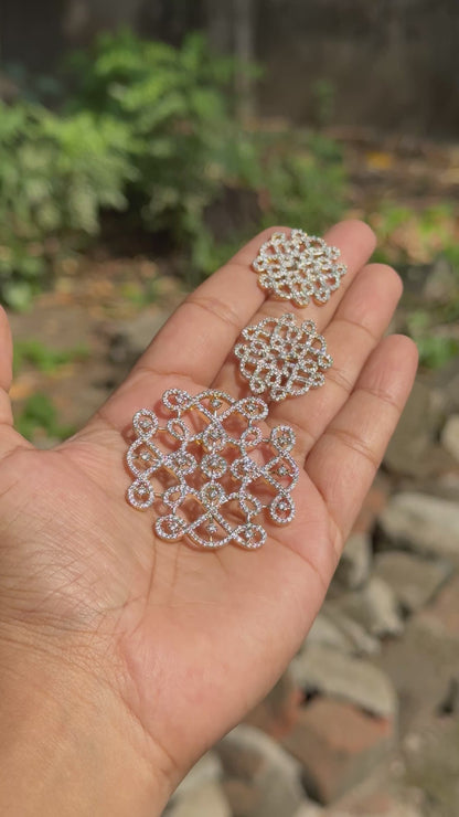Ananta Mudi ~ Traditional AD Kolam pendant set